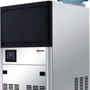 20″ Ice Maker Machine with Dual Water Input and 33 lb. Ice Bin