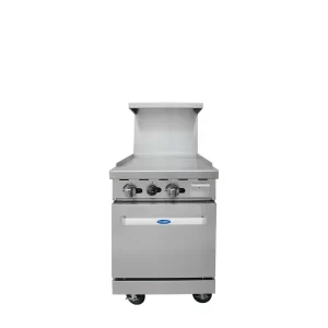 AGR-24G — Atosa 24″ Gas Range with 24″ Griddle
