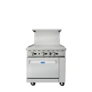 AGR-36G — Atosa 36″ Gas Range with 36″ Griddle