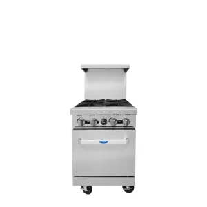 AGR-4B — Atosa 24″ Gas Range with Four (4) Open Burners