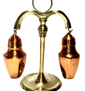 Copper Cruet Set Hanging