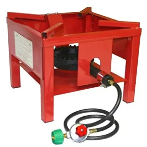 Gas Burner Stand Red