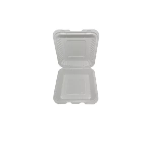 Hinged – Clamshell Square Container EP-91- 150 PCS