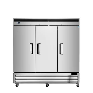 MBF8508GR — Atosa Bottom Mount Three (3) Door Reach-in Refrigerator