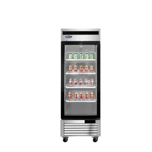 MCF8701GR — Atosa One (1) Glass Door Reach-in Freezer