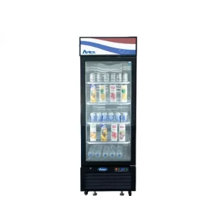 Quick view Read more MCF8722GR — Atosa Black Cabinet One (1) Glass Door Merchandiser Cooler