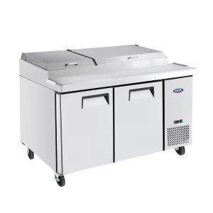MPF8202GR — Atosa 67″ Refrigerated Pizza Prep. Table