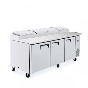MPF8203GR — Atosa 93″ Refrigerated Pizza Prep. Table