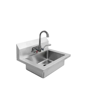 MRS-HS-18(W) — 18″ Hand Sink with Wrist Blade Handles