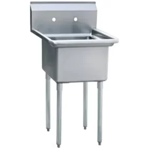 MRSA-1-N — 24″ One Compartment Sink