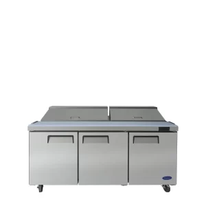 MSF8304GR — Atosa 72″ Refrigerated Standard Top Sandwich Prep. Table
