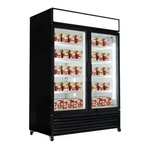 New Air NGF-122-H 2 Door Glass Freezer Merchandiser