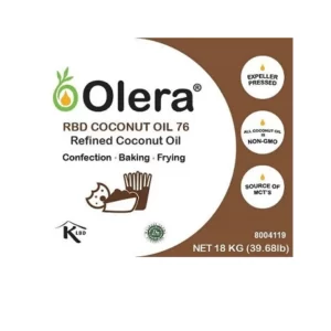 Olera RBD Oil Olera Coconut Oil