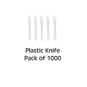 Plastic Knives Bulk Pack- Pack of 1000