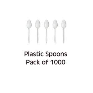Plastic Spoons Bulk Pack- Pack of 1000