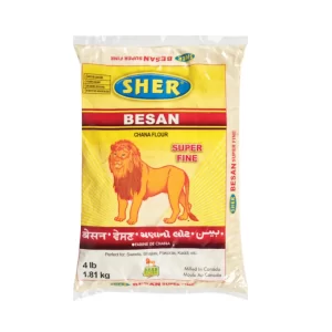 Sher Besan Coarse Ladoo Flour 40 Lb